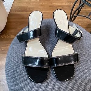 Anne Klein 7 1/2 scrappy Patent Leather Heels
